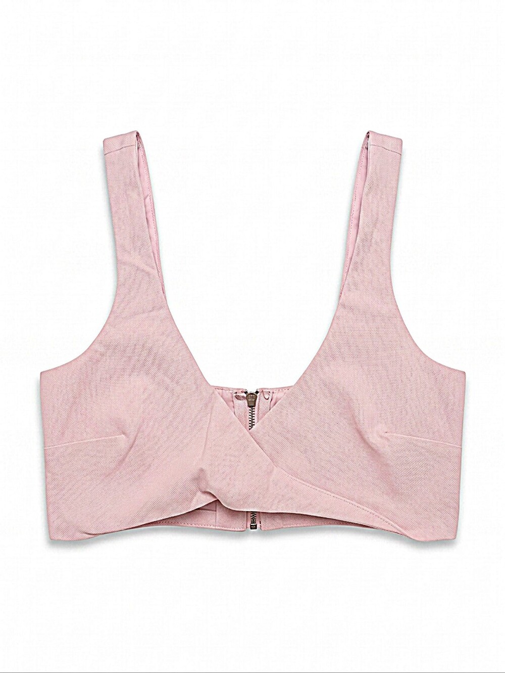 NWT! Showpo Light Pink Cropped Bralette - Picture 2 of 4